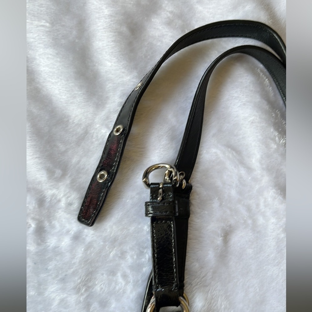 Rare Coach Ocelot Leopard Silver Shoulder Bag Vintage F17675 - Picture 12 of 16